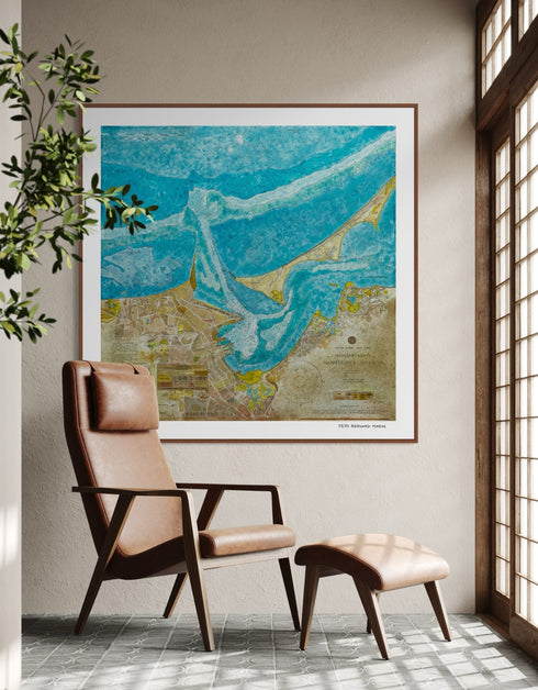 Nantucket Harbor Nautical Chart | Limited Edition Prints